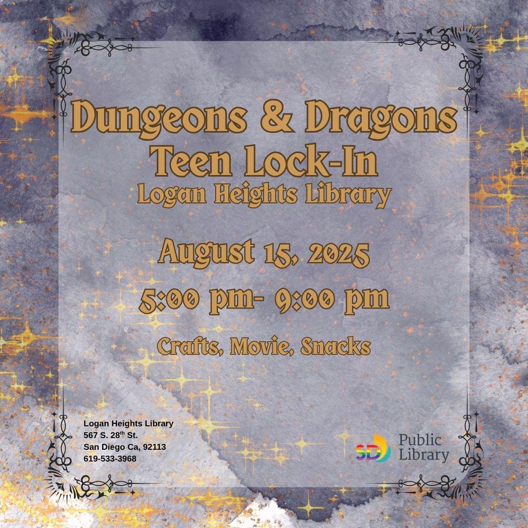 Information about the D&D Lock-In