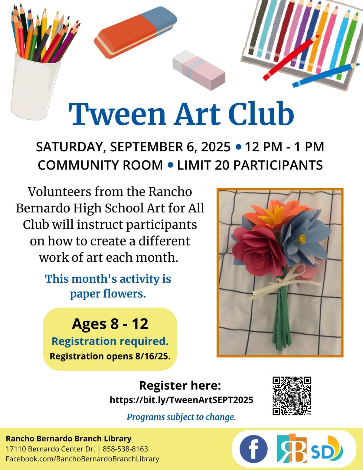 Tween Art Club