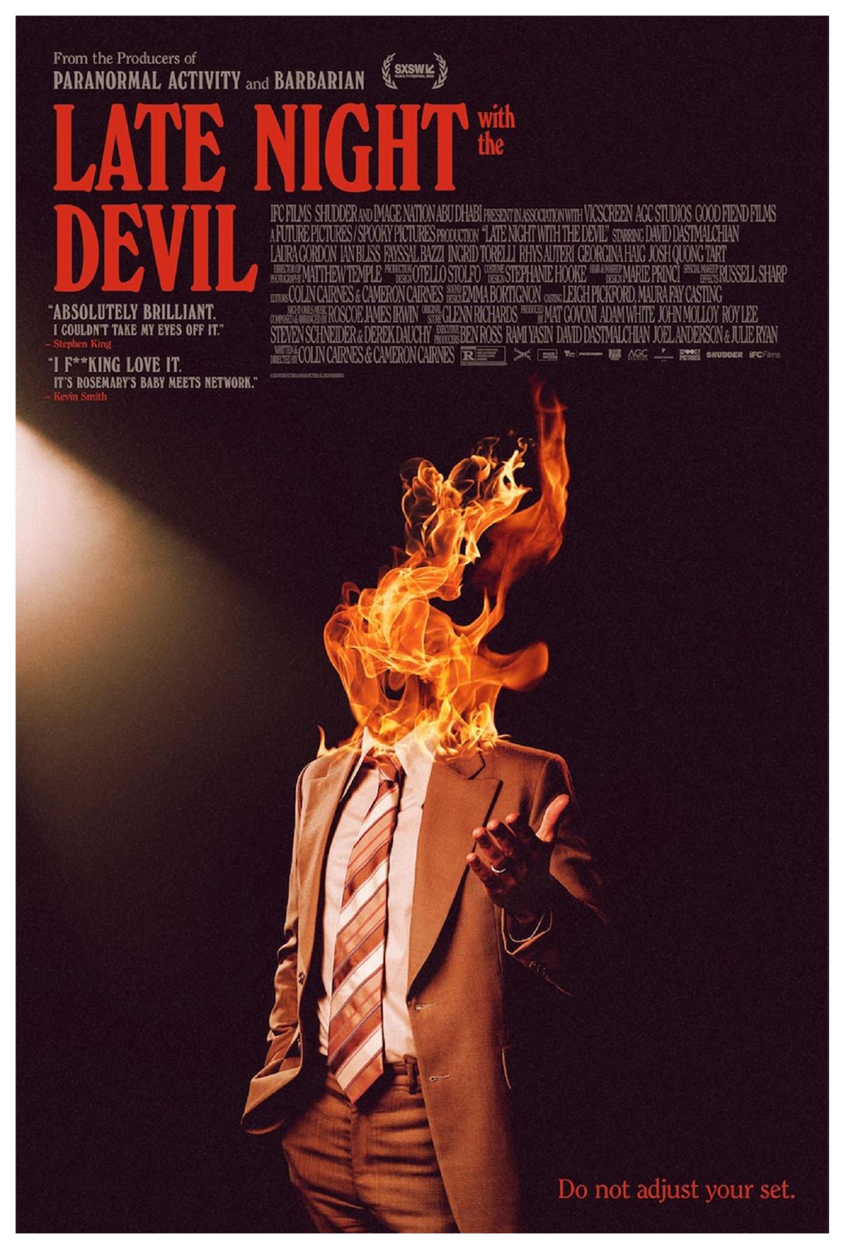 poster for film Late Night with the Devil