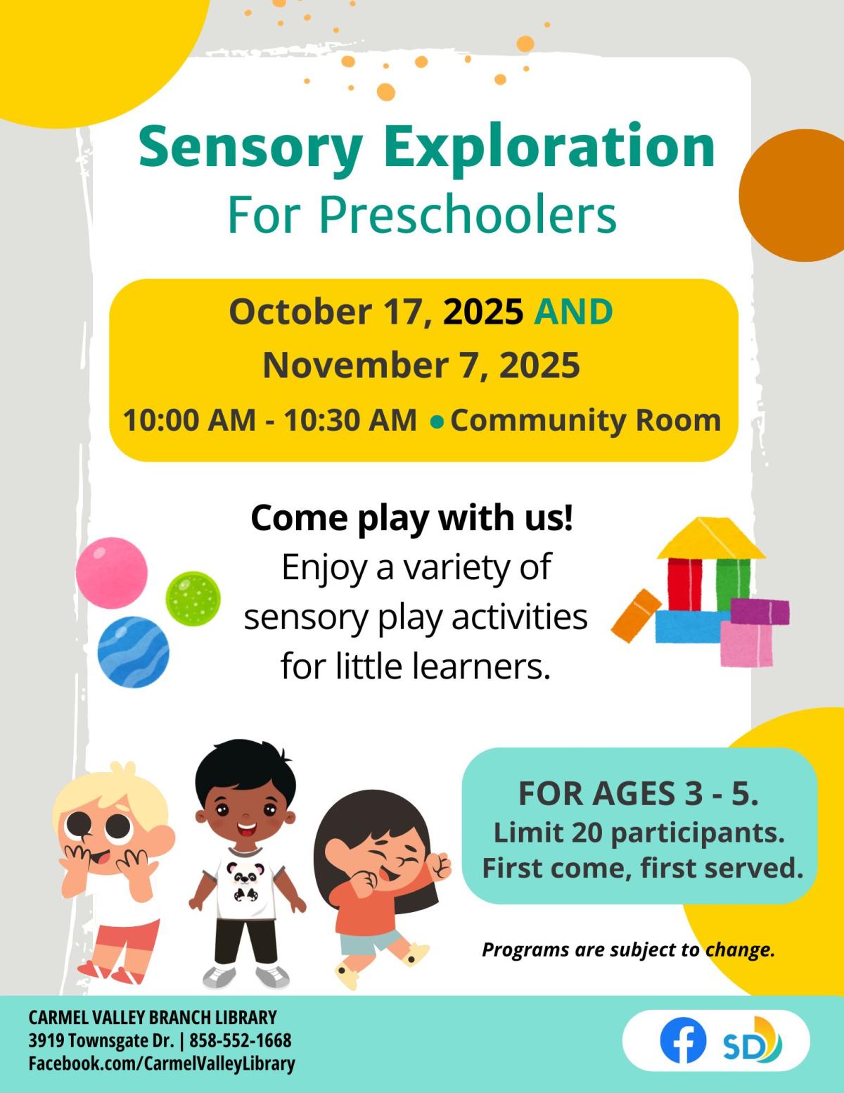 Sensory Exploration