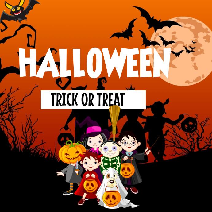 Halloween Trick or treat kids 