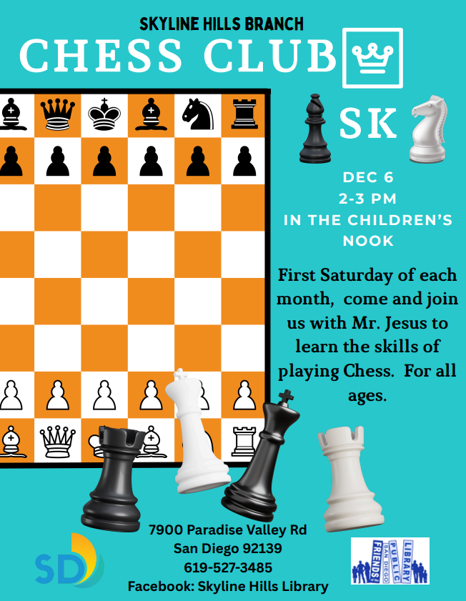 Skyline Hills Library Chess Club 