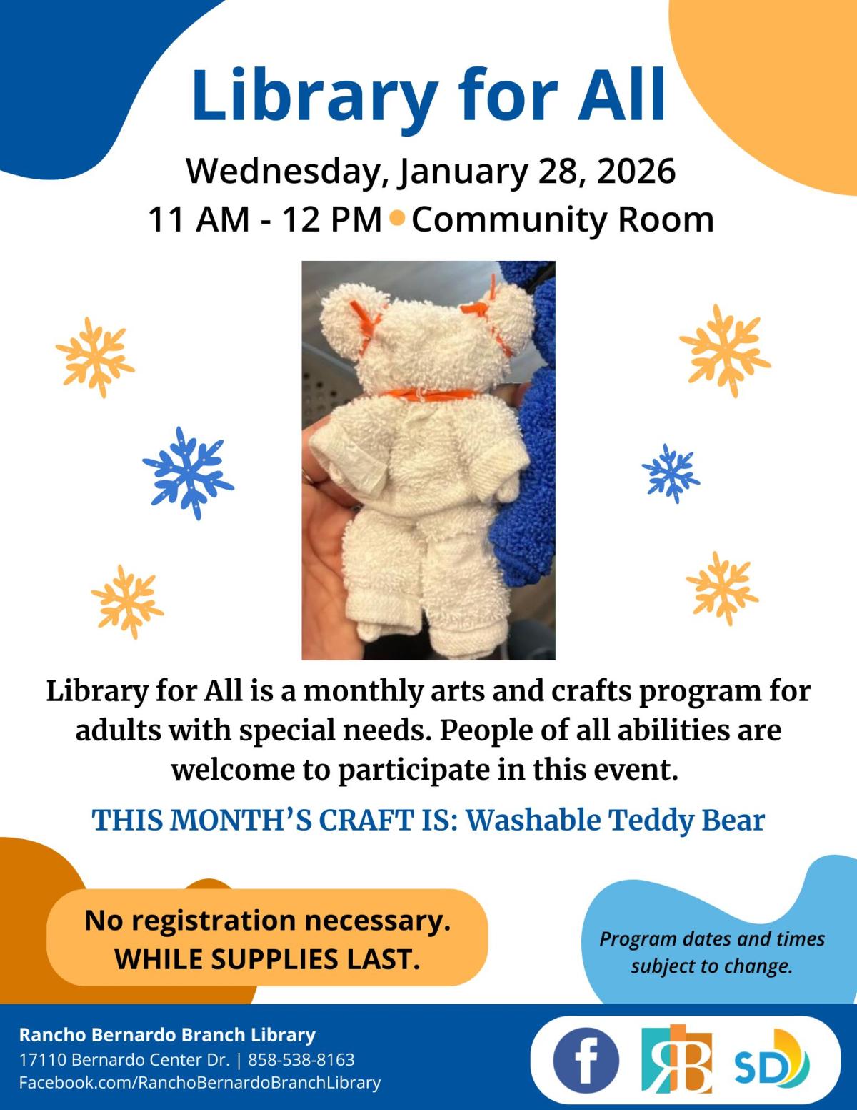 Washcloth Teddy Bear Craft