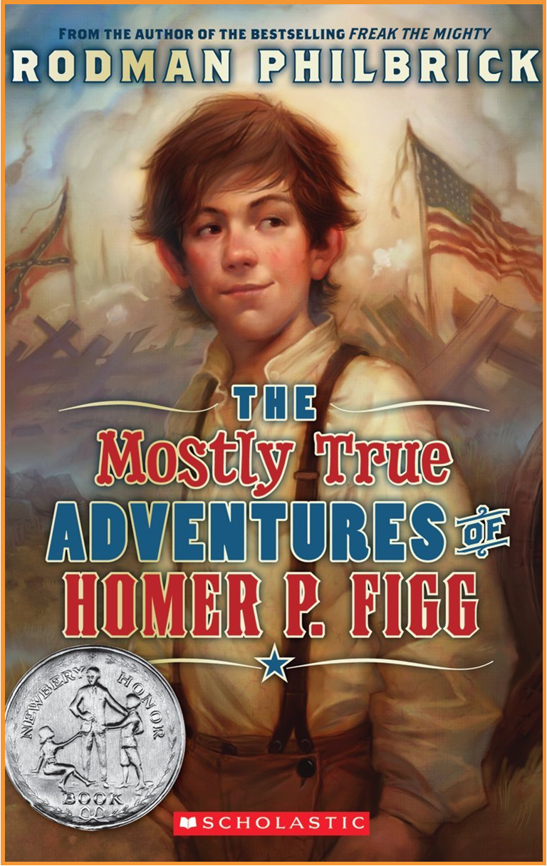 Book cover for The Mostly True Adventures of Homer P. Figg