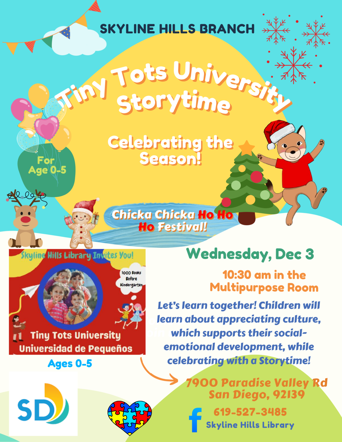 Tiny Tots University Storytime