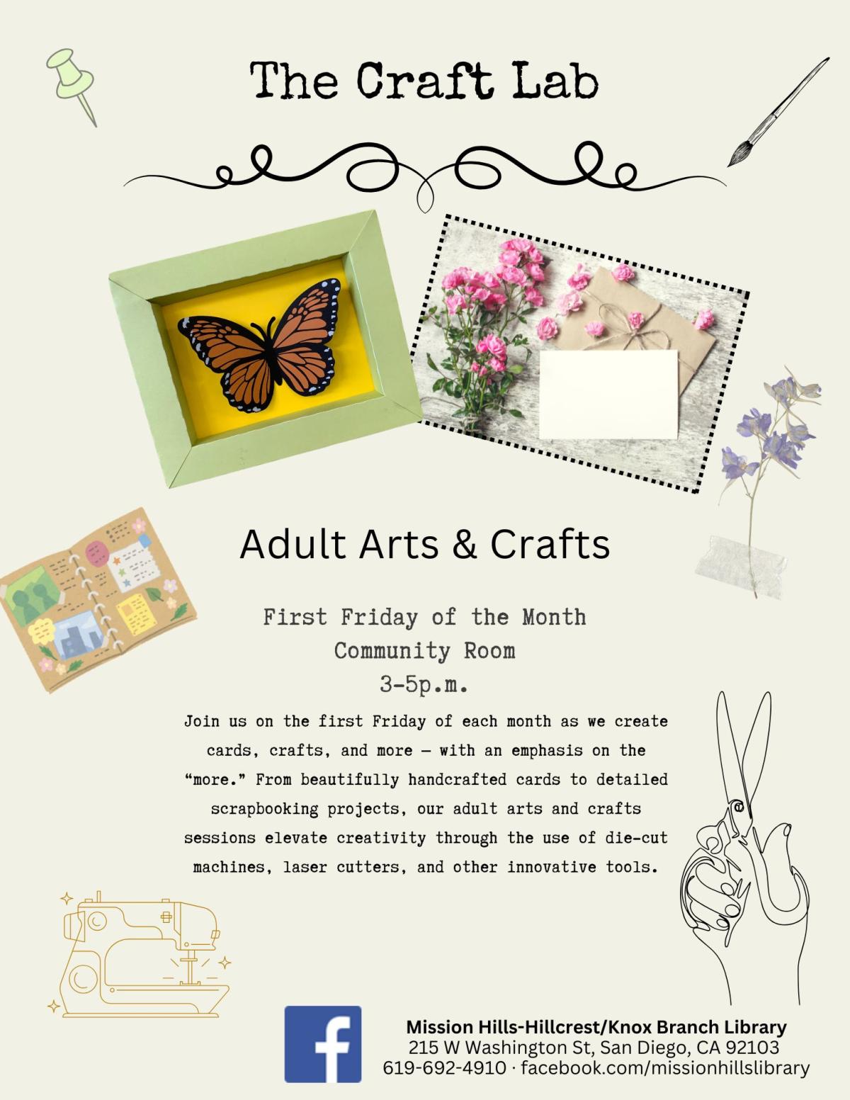 Craft Lab Flyer