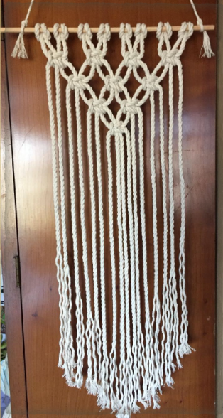 macrame wall hanging