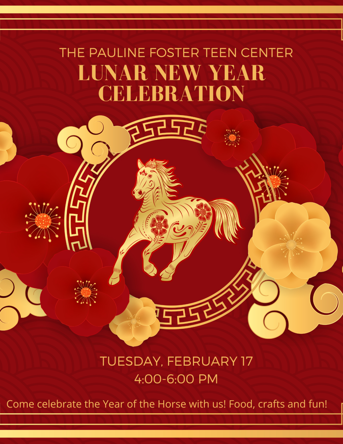 San Diego Public Library Teen Center 2026 Lunar New Year Celebration