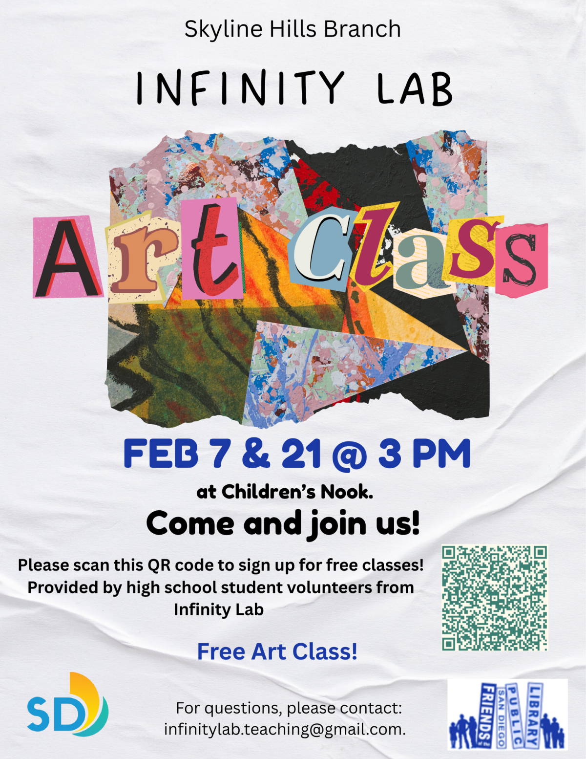 Art Class with Infinity Lab
