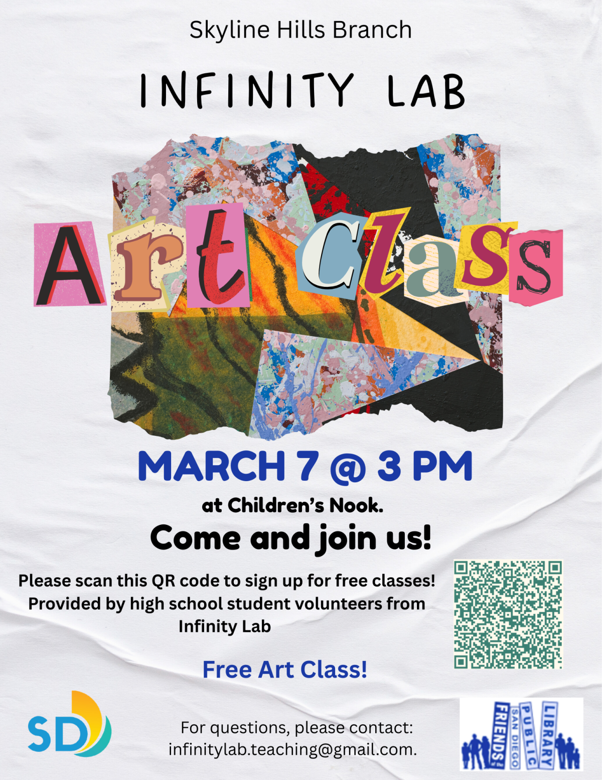 Infinity Lab Art Class