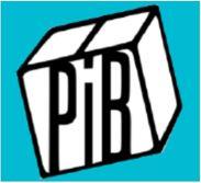 cube logo with "PiB" on teal background