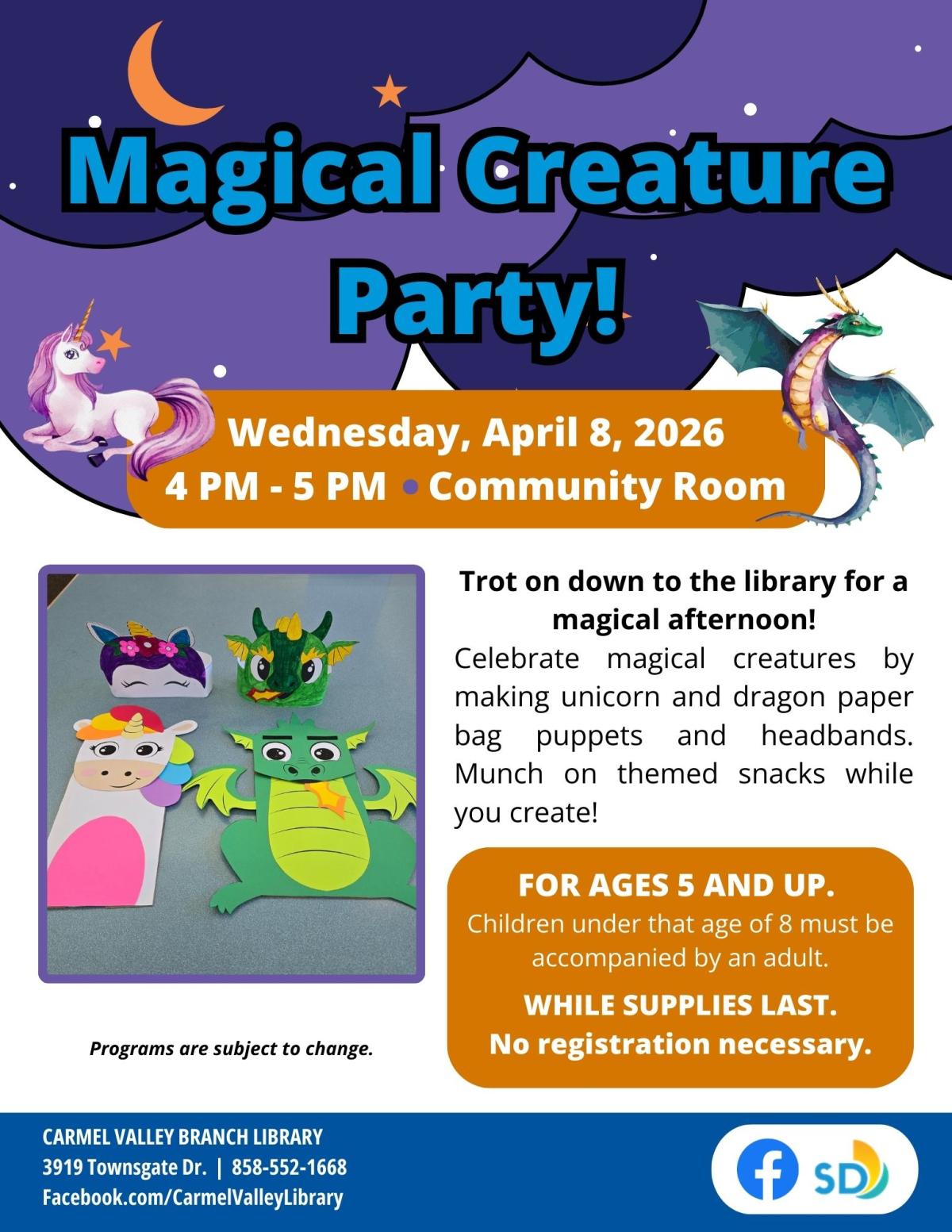 Magic Creature Party